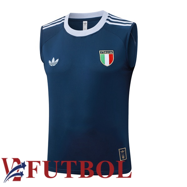 Chalecos De Futbol Italia Azul Real 2026/2027