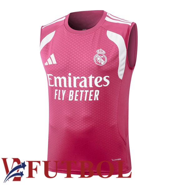 Chalecos De Futbol Real Madrid Rosado 2026/2027 Chalecos De Futbol Real Madrid Rosado 2026/2027