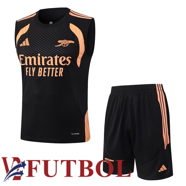 Chalecos De Futbol Arsenal + Cortos Negro 2026/2027