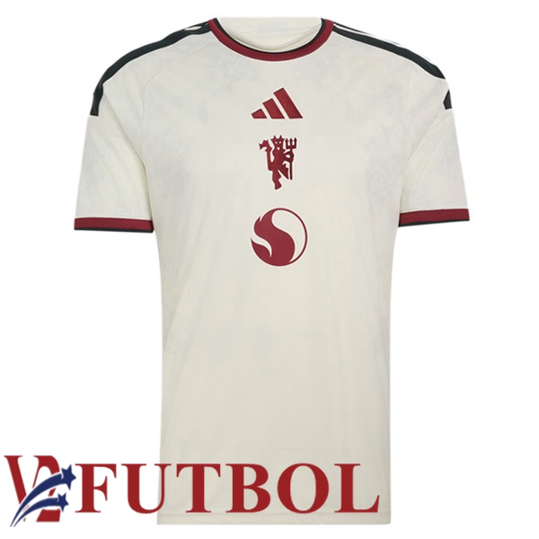 Camisetas De Futbol Manchester United Tercera Blanco 2026/2027 Camisetas De Futbol Manchester United Tercera Blanco 2026/2027