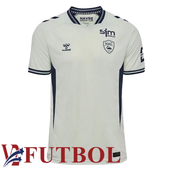 Camisetas De Futbol Le Havre AC Segunda Gris 2026/2027 Camisetas De Futbol Le Havre AC Segunda Gris 2026/2027