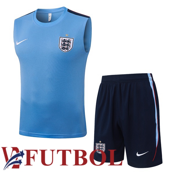 Chalecos De Futbol Inglaterra + Cortos Azul 2026/2027 Chalecos De Futbol Inglaterra + Cortos Azul 2026/2027