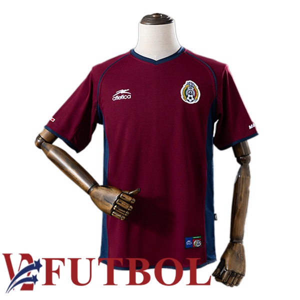 Camisetas De Futbol México Retro Tercera Marrón 2002 Camisetas De Futbol México Retro Tercera Marrón 2002