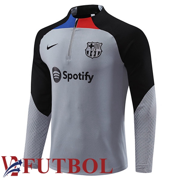 hacer clic Soplar Comunismo Las Mejores Sudadera De Entrenamiento FC Barcelona Gris 2022/2023 Baratas