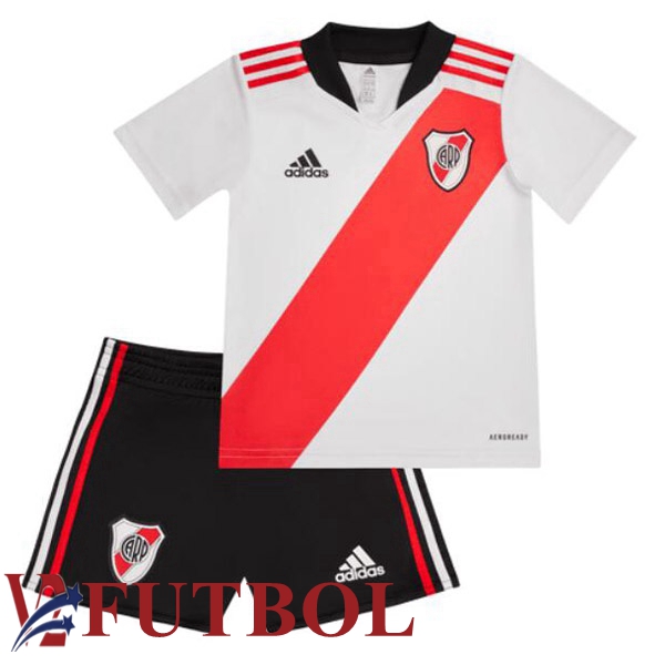 caja de cartón Por Dental Tienda Online Camisetas Futbol River Plate Ninos Primera Blanco Rojo  2022/2023 Baratas